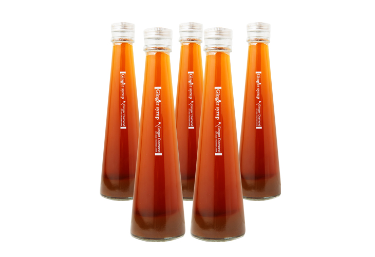 ジンジャーシロップ200ml 5本