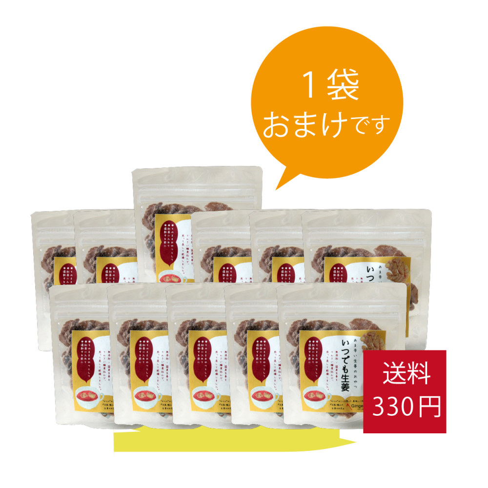 いつでも生姜50g×10個プラス1
