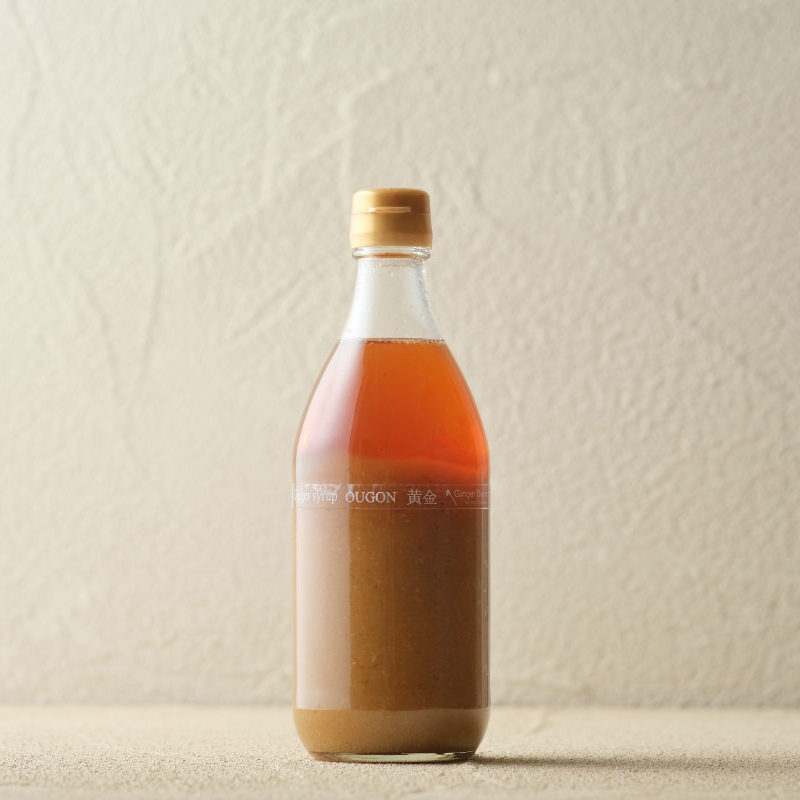 ジンジャーシロップ黄金唐辛子なし500ml