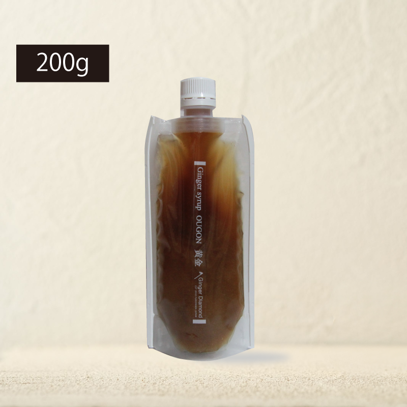 ジンジャーシロップ黄金200g